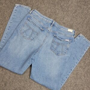 Seven 7 Jeans Womens 10 Blue Denim Streetwear Metro Ultra High Rise Skinny Leg